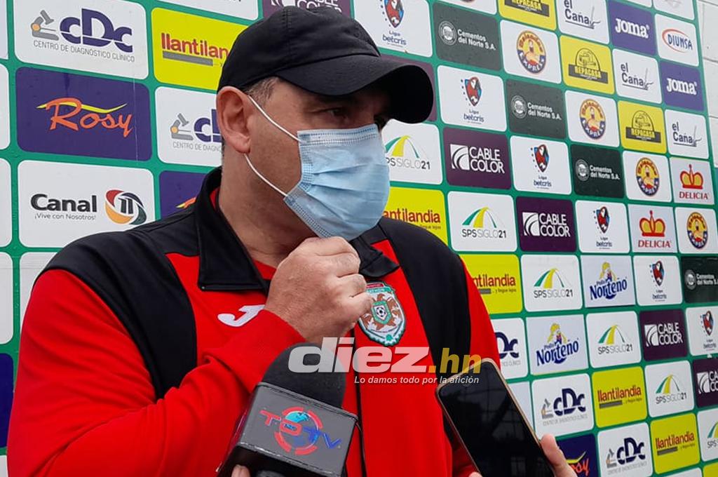 “Tato” García confirma que Marathón cerrará su preparación con  amistoso en el Morazán y no descarta fichajes