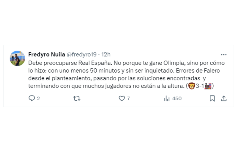 Prensa hondureña se “rinde” ante el Olimpia tras vencer al Real España y ampliar su racha de invicto en la Liga Nacional