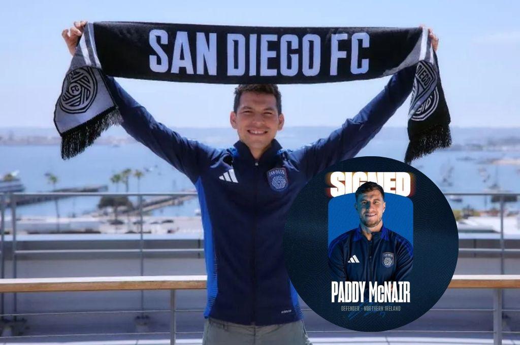 MLS: San Diego FC anuncia su segundo fichaje de la historia tras Chucky Lozano; un ex Manchester United