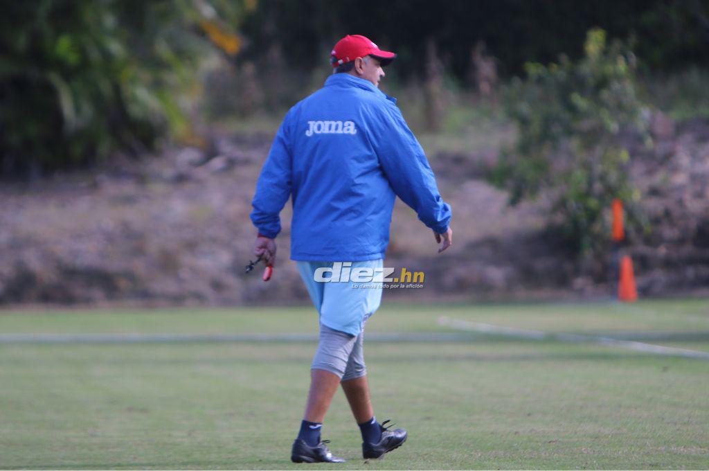 ¡Con nuevo fichaje y Auzmendi! Así fue el último entrenamiento de Diego Vázquez con Motagua previo a enfrentar al Olancho FC