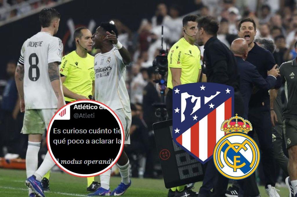 Atlético de Madrid sin pelos en la lengua revela por qué el Cholo Simeone intimidó a Vinicius: Ahora te pitan penal...