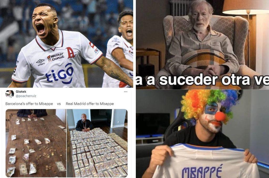 Mbappé y los tremendos memes de su salida del PSG, donde no perdonan ni al Real Madrid