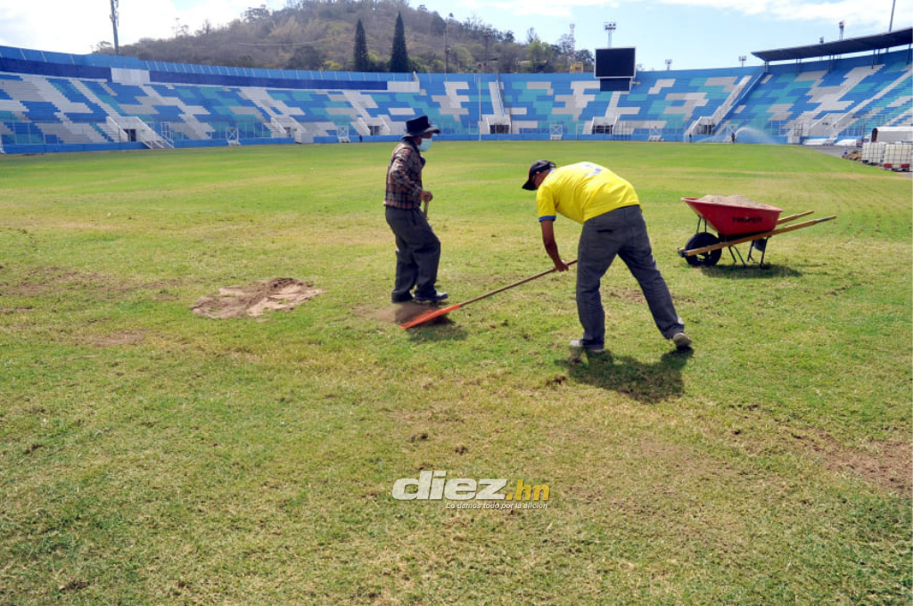 ¡Ya tiene nuevas butacas, pero la cancha está peor! Así luce actualmente el estadio Nacional y los cambios que vienen a mitad de año