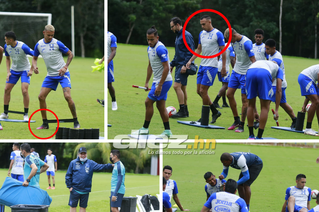 Así escoge los tacos Kervin Arriaga, la novedad y las bromas entre los López: El nuevo entreno de Honduras previo al duelo contra Colombia