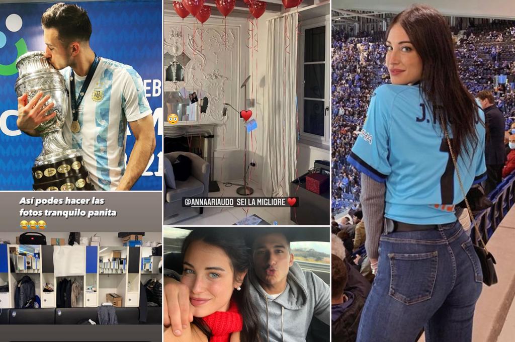 Insólito: portero argentino del Atalanta publica una foto íntima por error, su novia le responde y no tardaron las burlas