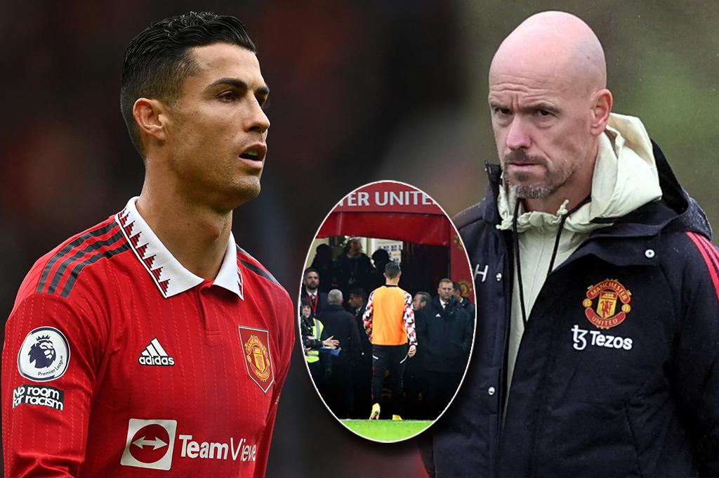 Cristiano Ronaldo vuelve a la carga contra Ten Hag, revela por qué se fue del estadio ante el Tottenham y cómo se lo tuvo que explicar a su hijo