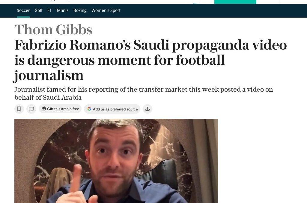 Faitelson suelta la bomba y le lanza duro mensaje a Fabrizio Romano: Supuesto periodista; ahora es un influencer