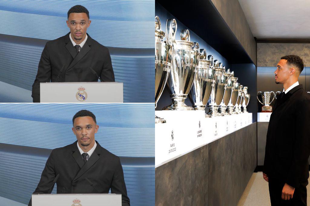 Real Madrid presentó a Alexander Arnold: su contrato, cambio de nombre y la burla contra el Barcelona