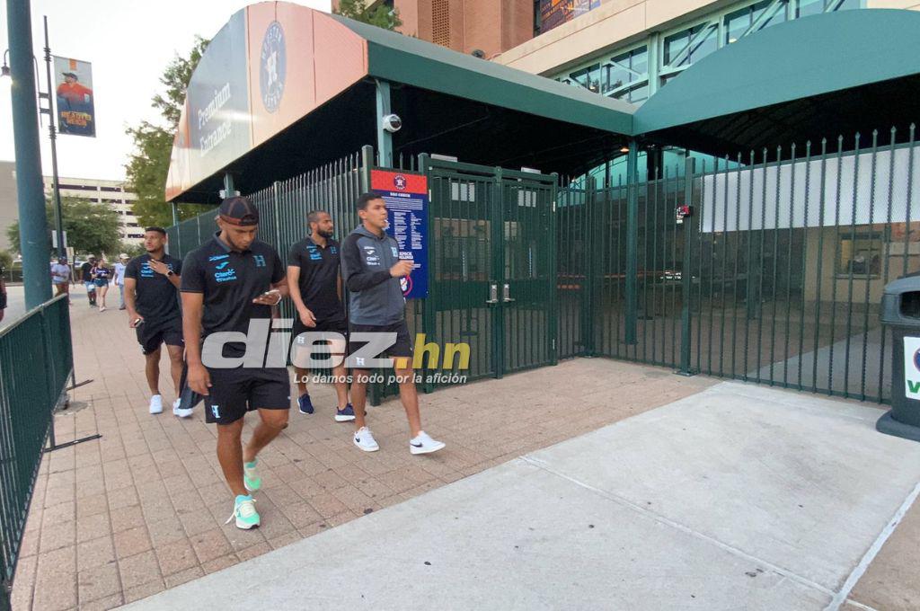 Así disfrutaron los jugadores de la Selección de Honduras junto a Mauricio Dubón en el Minute Maid Park; hubo regalo especial
