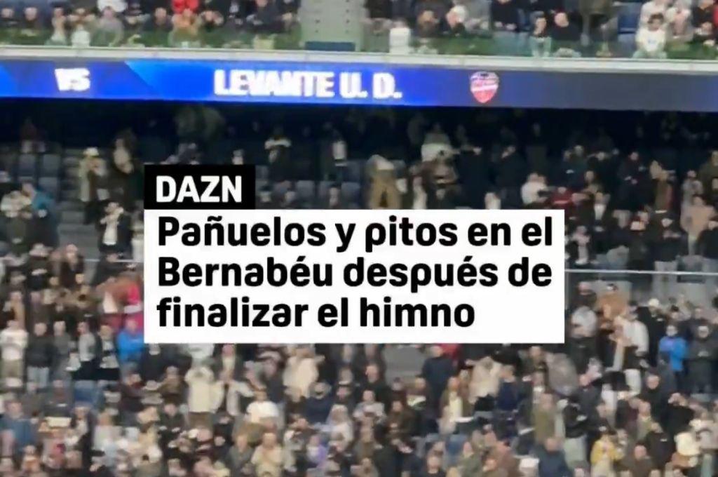 El robo del Real Madrid al Levante, jugador llora por los pitidos y Kervin Arriaga fue castigado en el Bernabéu