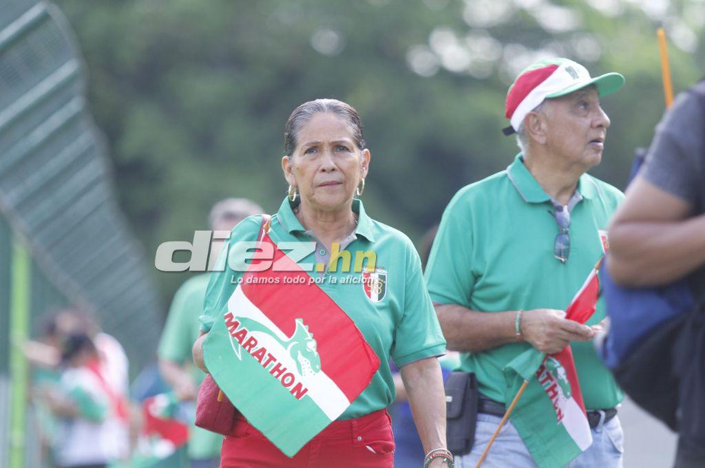 El ambiente en el Yankel Rosenthal: Ex del Marathón llegó al estadio, bellas chicas y el monstruo no estará solo