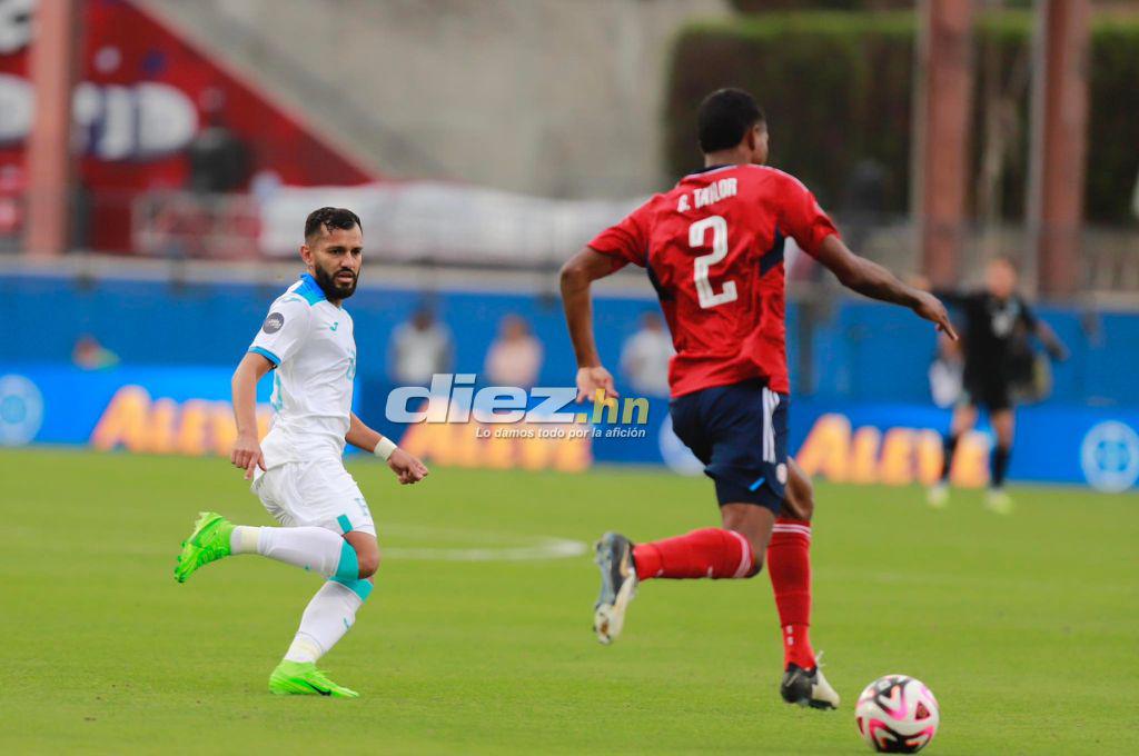 Muchos aplazados y pocos a destacar: El uno a uno de la Selección de Honduras en la derrota ante Costa Rica