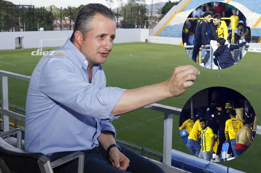 Elías Burbara tras el violento Real España-Marathón: “Quisieron boicotear el espectáculo y frenar el buen rendimiento deportivo nuestro”