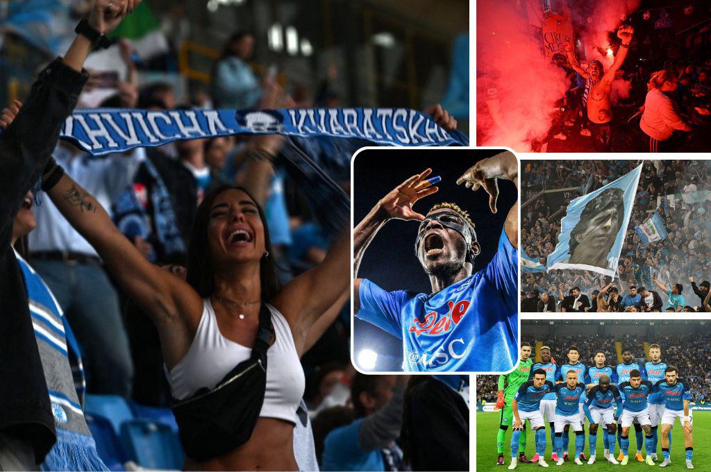 Brutal invasión y “Chucky” Lozano como Superman: la histórica celebración del título del Napoli en Italia