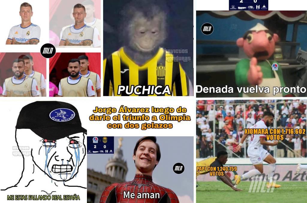 ¡Para reír! Real España se vio mal ante Olimpia y así se burlaron los memes tras la final de ida de la Liga Nacional