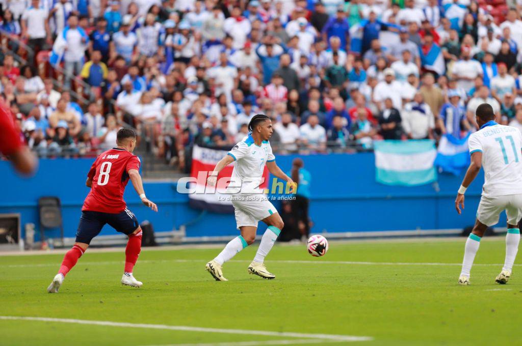 Muchos aplazados y pocos a destacar: El uno a uno de la Selección de Honduras en la derrota ante Costa Rica