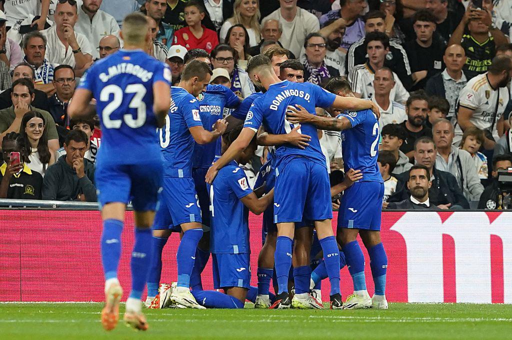 Salen a la luz las famosas líneas en la jugada del polémico gol de Joselu, Bellingham y su épico festejo; Choco Lozano presente en el Madrid-Getafe