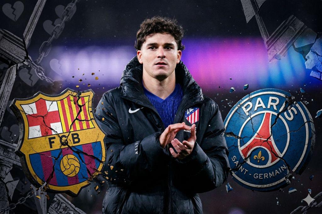 Julián Álvarez toma decisión y gigante de Europa ofrece 145 millones: duro golpe para Barcelona y PSG