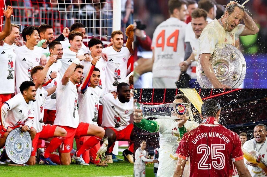 Kompany los 'castigó': la razón por la que Bayern no festejó la Bundesliga: no hubo título ni baños con cervezas