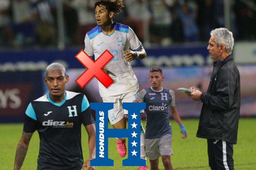 El otro gran 11 que se puede armar en la Selección Nacional de Honduras con las bajas y descartes de Reinaldo Rueda