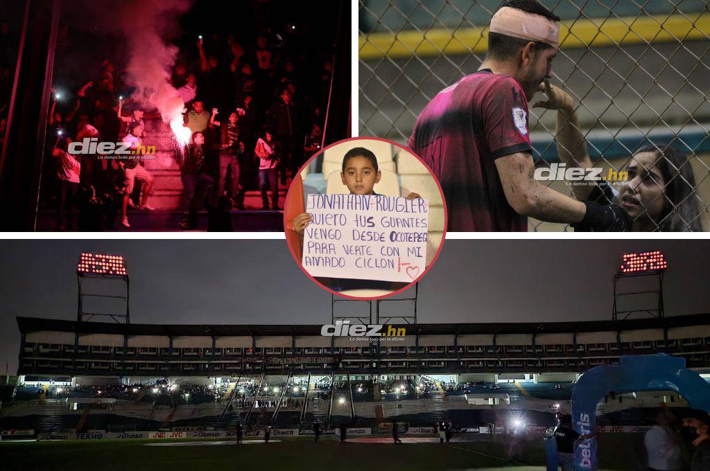 Lo que pasó durante el apagón en el Olímpico, el viral gesto de un jugador lesionado y su esposa y el momentazo entre Troglio-Keosseián