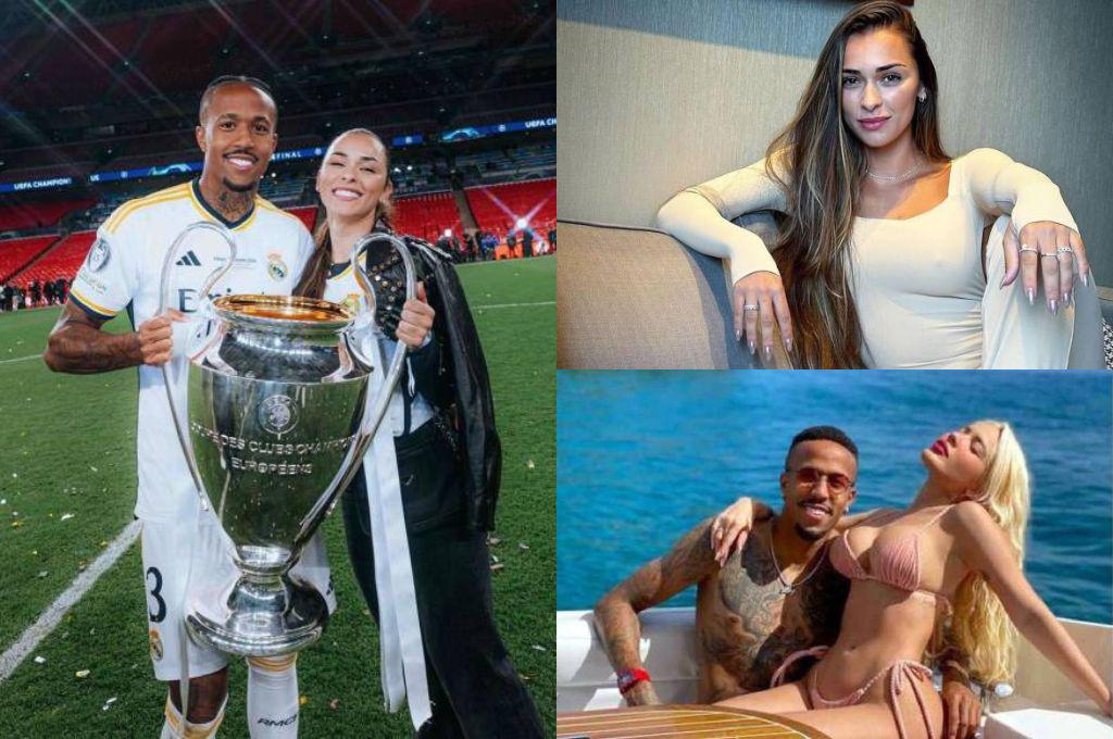 Éder Militão envuelto en polémico cuarteto amoroso con dos influencers y el otro futbolista involucrado