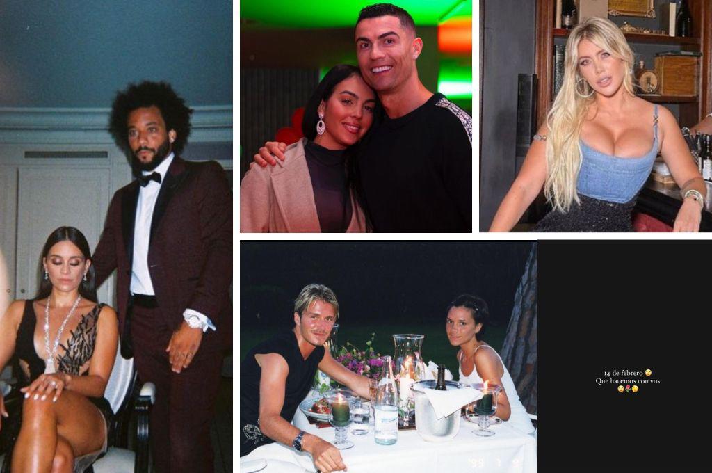 El cariño de Cristiano a Georgina y el sorpresivo mensaje a Wanda: Así disfrutan el día San Valentín los futbolistas