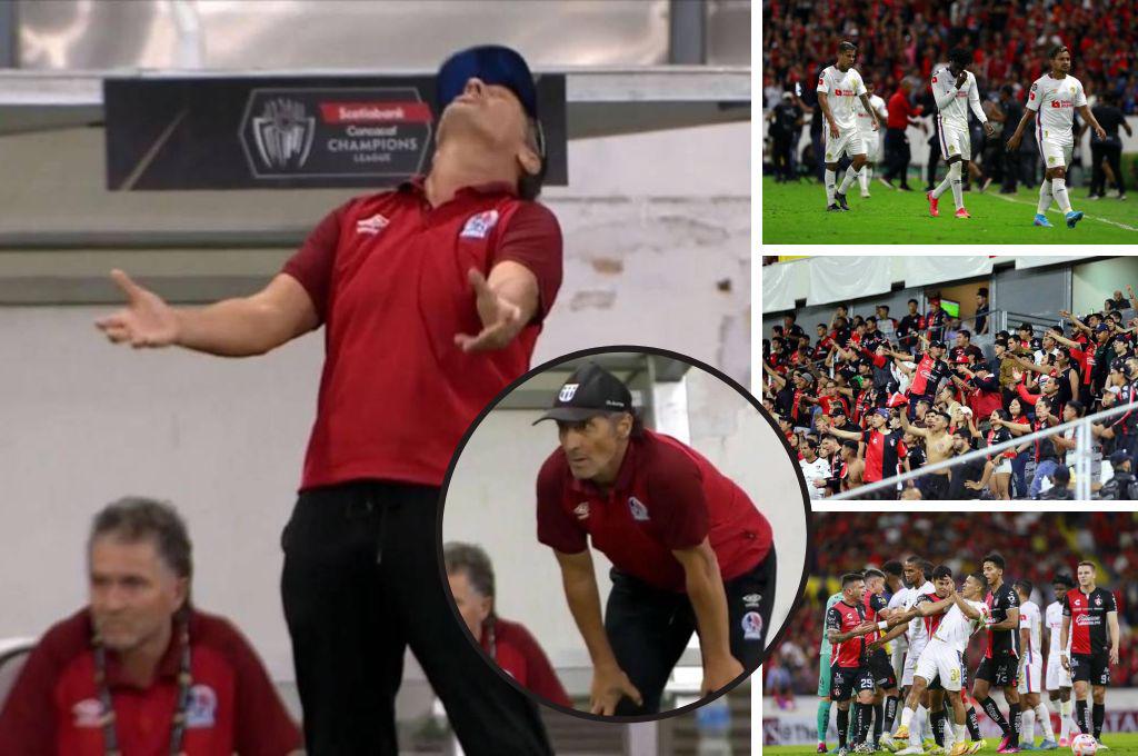 Los gestos de amargura de Troglio, la tristeza de Olimpia y el que festejó a lo Messi en la remontada del Atlas