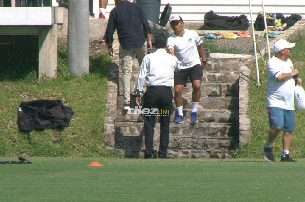 Visita sorpresa y bajo la mirada del “Presi”: el último entrenamiento de Olimpia antes de jugarse el pase a la final