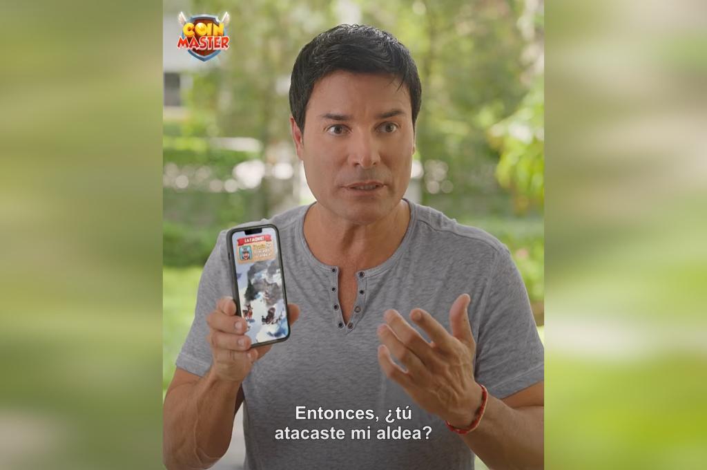 ¿Chayanne atacó tu aldea? Las curiosas colaboraciones de famosos con el juego para celulares ‘Coin Master’