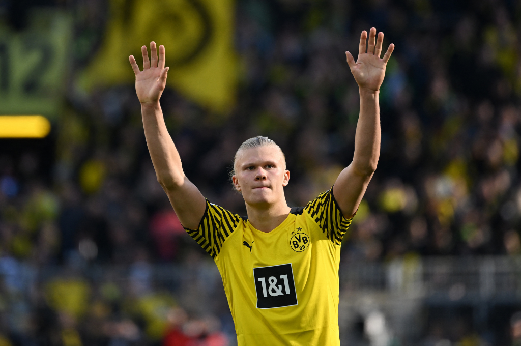 ¡Paliza de escándalo! Dortmund humilló al Wolfburgo en la Bundesliga; Erling Haaland marcó doblete