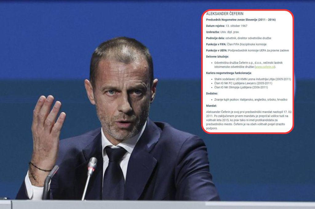 Escándalo: Aleksander Ceferin es acusado falsificar documentos para ser presidente de UEFA