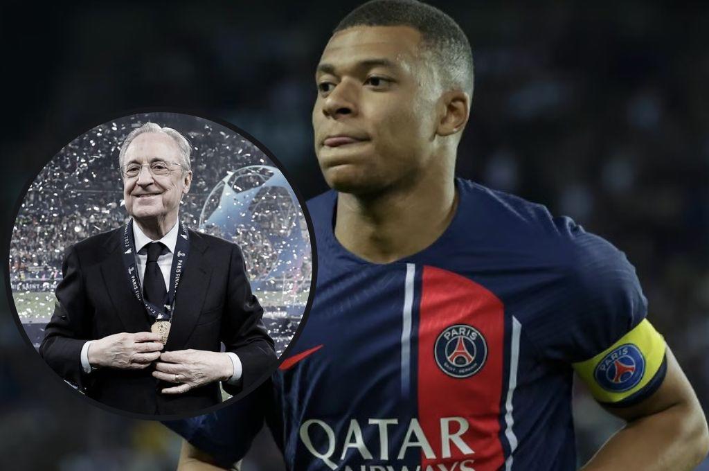La contundente respuesta de Florentino Pérez sobre si va a fichar a Mbappé para el Real Madrid en este mercado