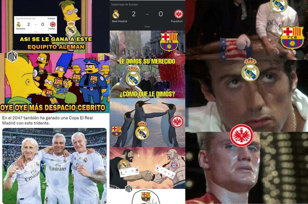 Real Madrid conquista la Supercopa de Europa... ¡y los memes destrozan al Barcelona!