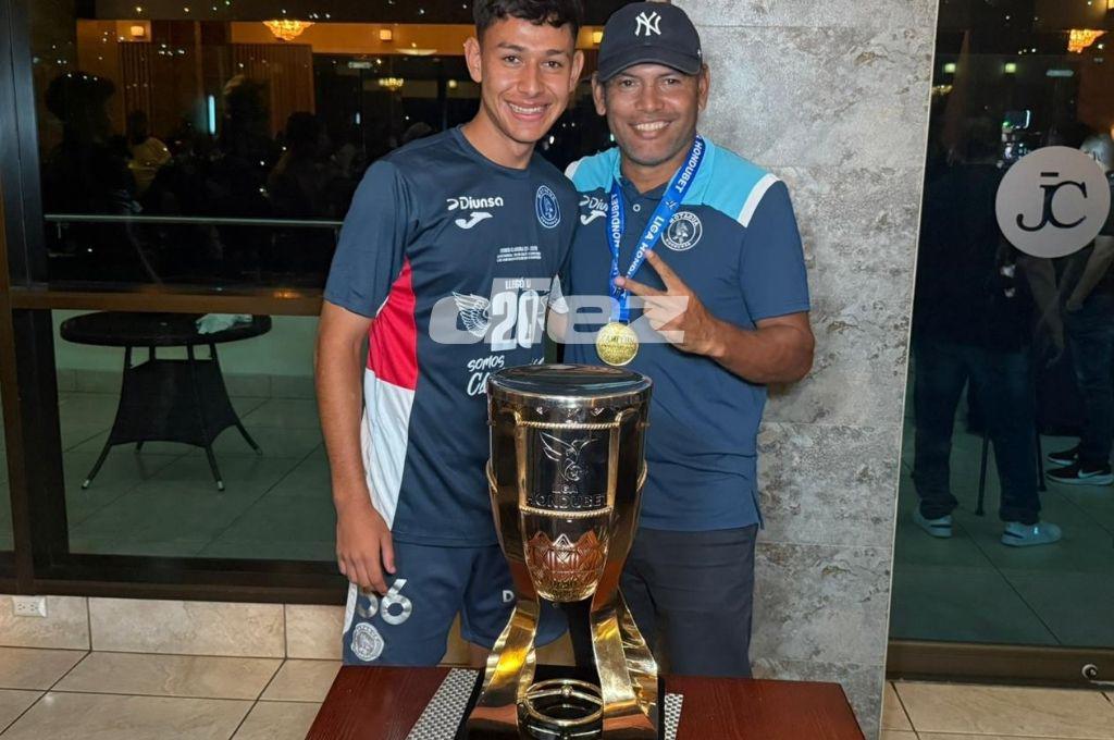 Así fue la celebración íntima de Motagua tras conquistar la copa 20 ante Marathón
