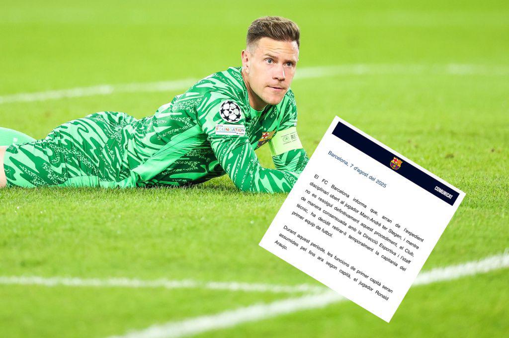 Barcelona rompe por completo a Ter Stegen con la decisión que nunca esperó y anuncia a los nuevos capitanes