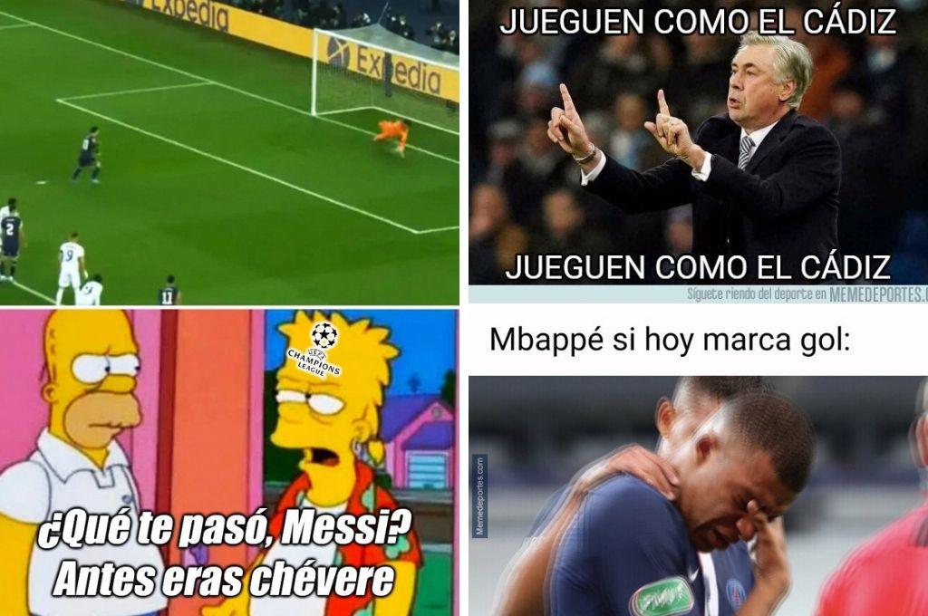 Los memes del triunfo del PSG ante Real Madrid en Champions con Messi y Mbappé de protagonistas