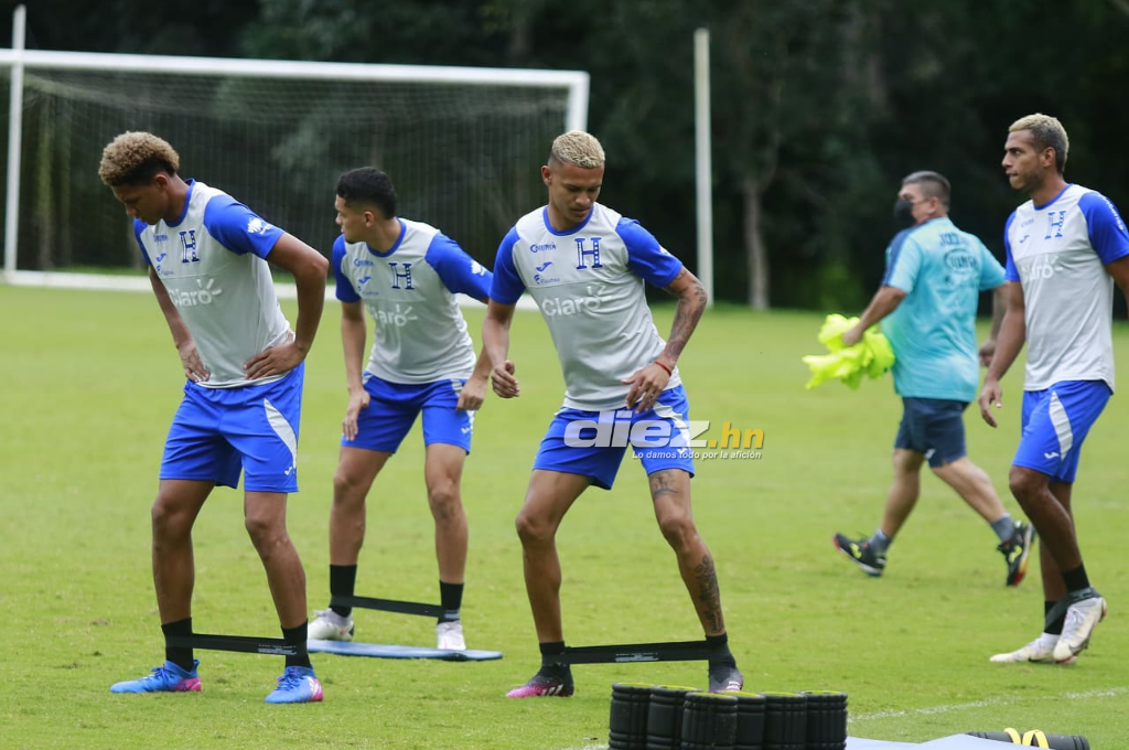 Así escoge los tacos Kervin Arriaga, la novedad y las bromas entre los López: El nuevo entreno de Honduras previo al duelo contra Colombia
