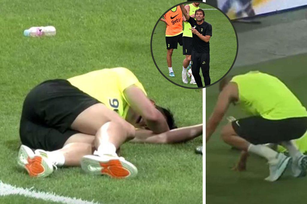 Harry Kane vomita y Son se desploma: El duro “método Conte” que viven los futbolistas del Tottenham en pretemporada