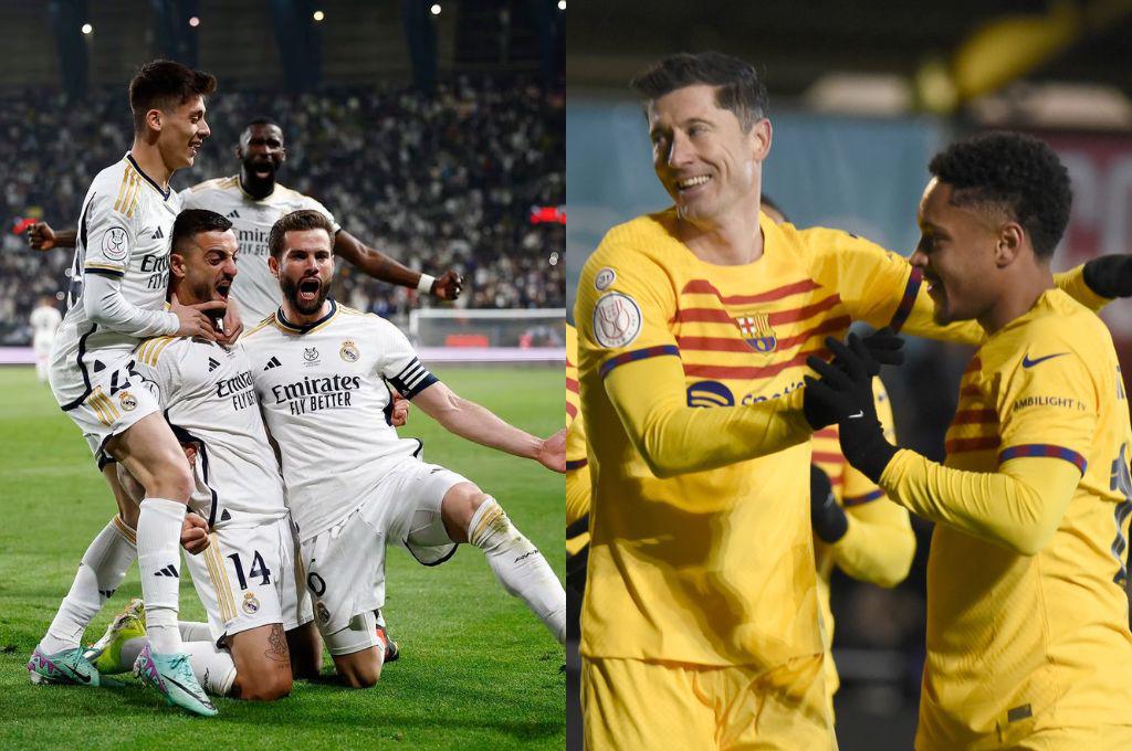 Final Supercopa de España: Hora, dónde verlo y alineaciones para el Clásico Real Madrid - Barcelona