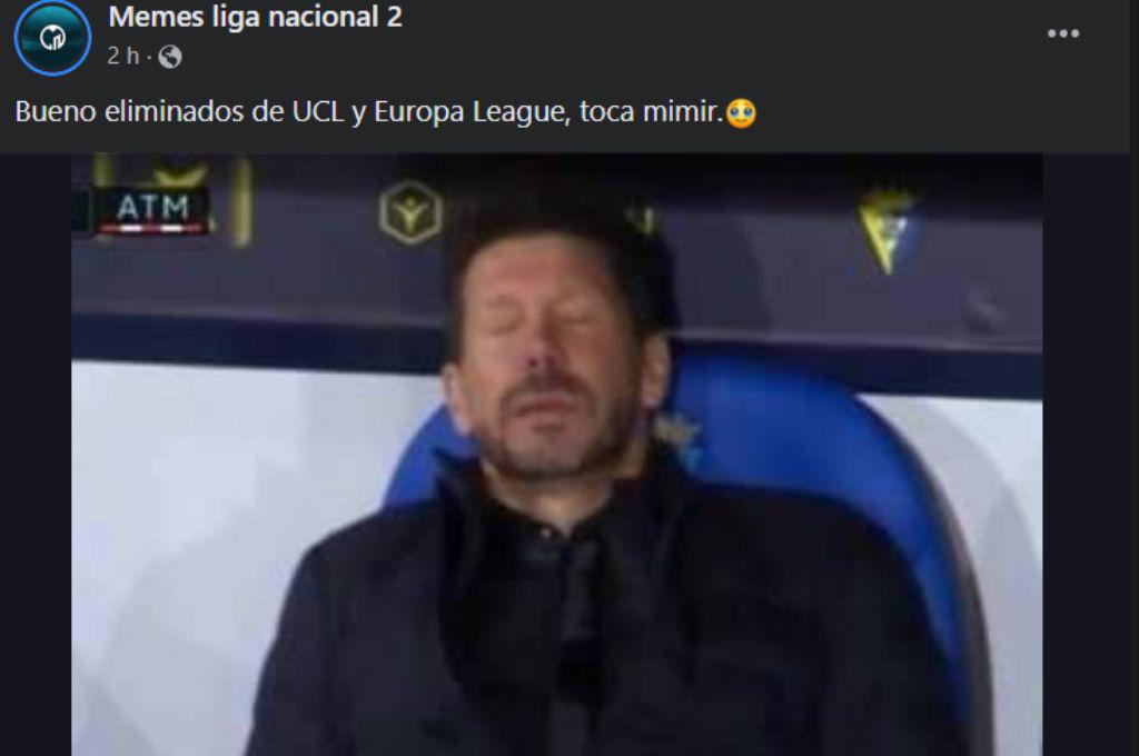 Los memes más divertidos sobre el Barcelona a la Europa League y la eliminación del Atlético de Madrid de torneos europeos