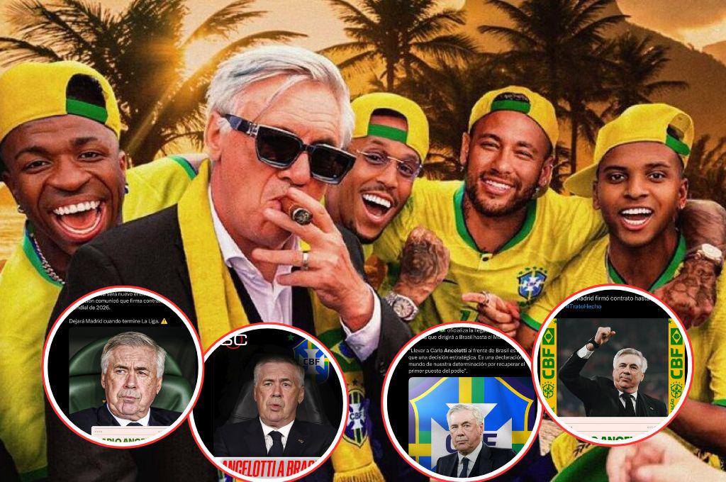 Tiemblan en Argentina, Nombramiento histórico: así reacciona la prensa tras el fichaje de Ancelotti a Brasil