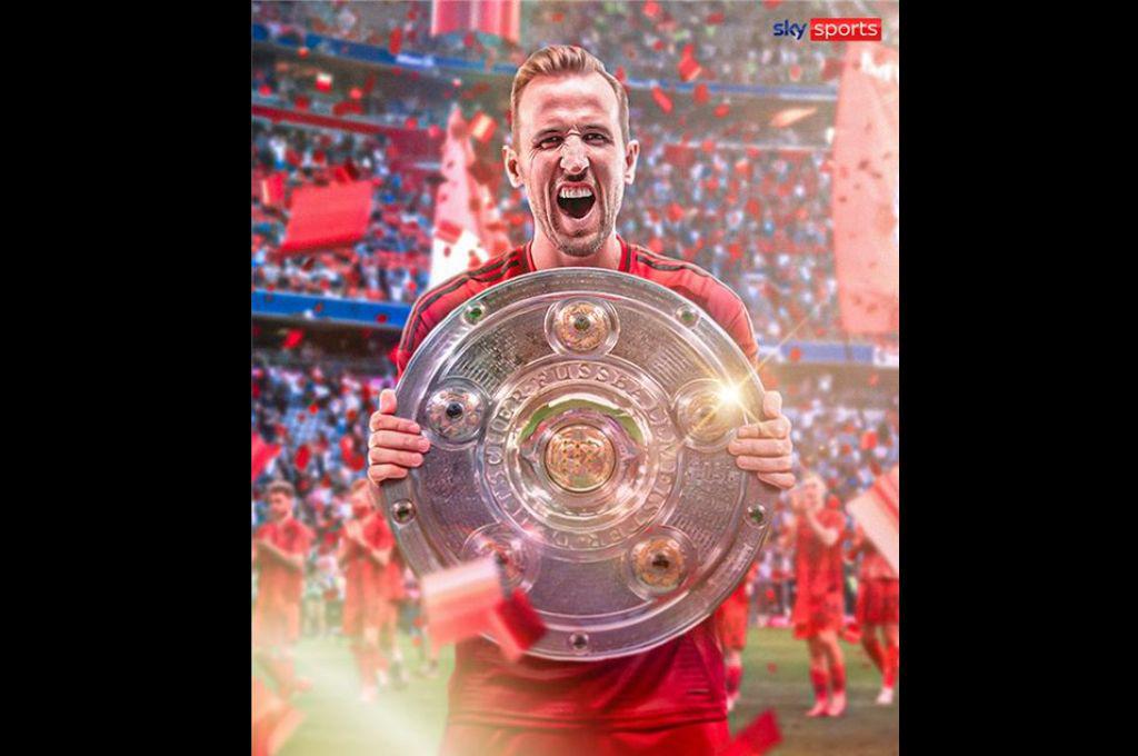 Harry Kane se volvió loco y el abrazo que todos deseaban ver: así fue el festejo del Bayern Múnich tras conseguir su título 34