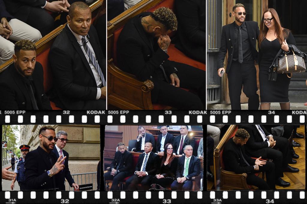 Así fue captado Neymar en Barcelona para aclarar el escándalo que sacude su carrera a pocos días del Mundial de Qatar