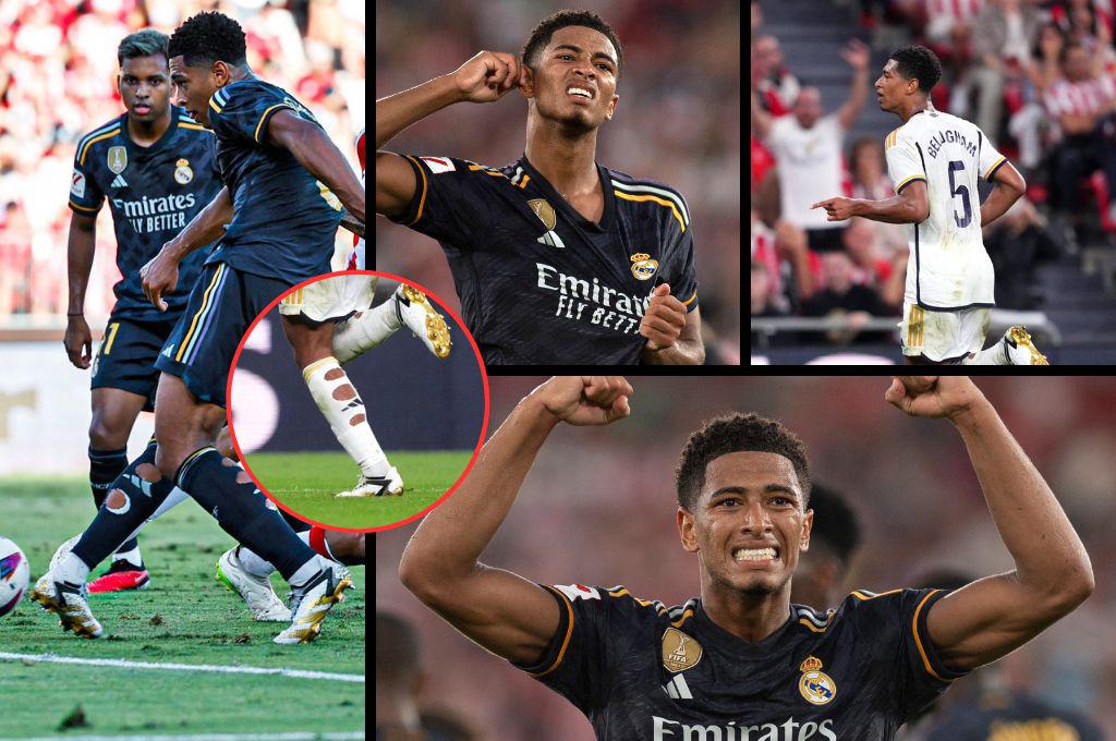 ¿Por qué Bellingham usa las medias rotas? El secreto que hay detrás de todo esto de la figura del Real Madrid