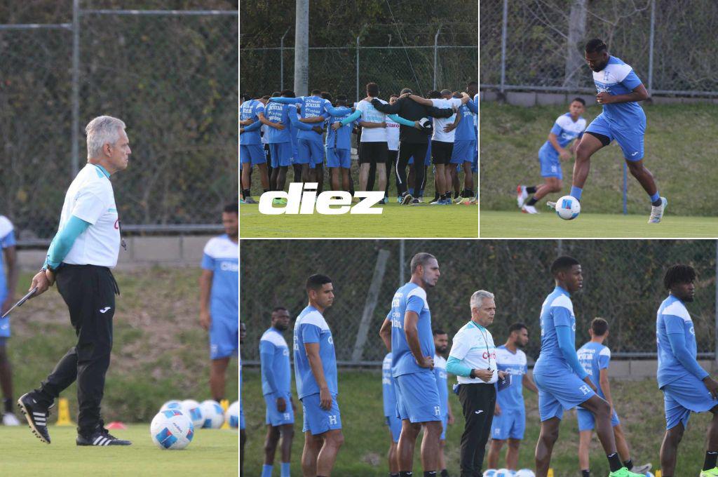 Así fue el segundo entreno de la Selección de Honduras que se prepara para buscar la clasificación a la Copa Oro 2025