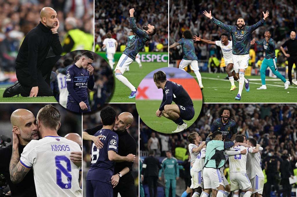 Modric fue golpeado, la reacción de Guardiola tras la épica remontada del Real Madrid y los jugadores del City abatidos