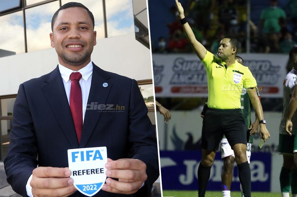 Selvin Brown, el árbitro elegido para la Gran Final entre Motagua y Real España en el estadio Olímpico