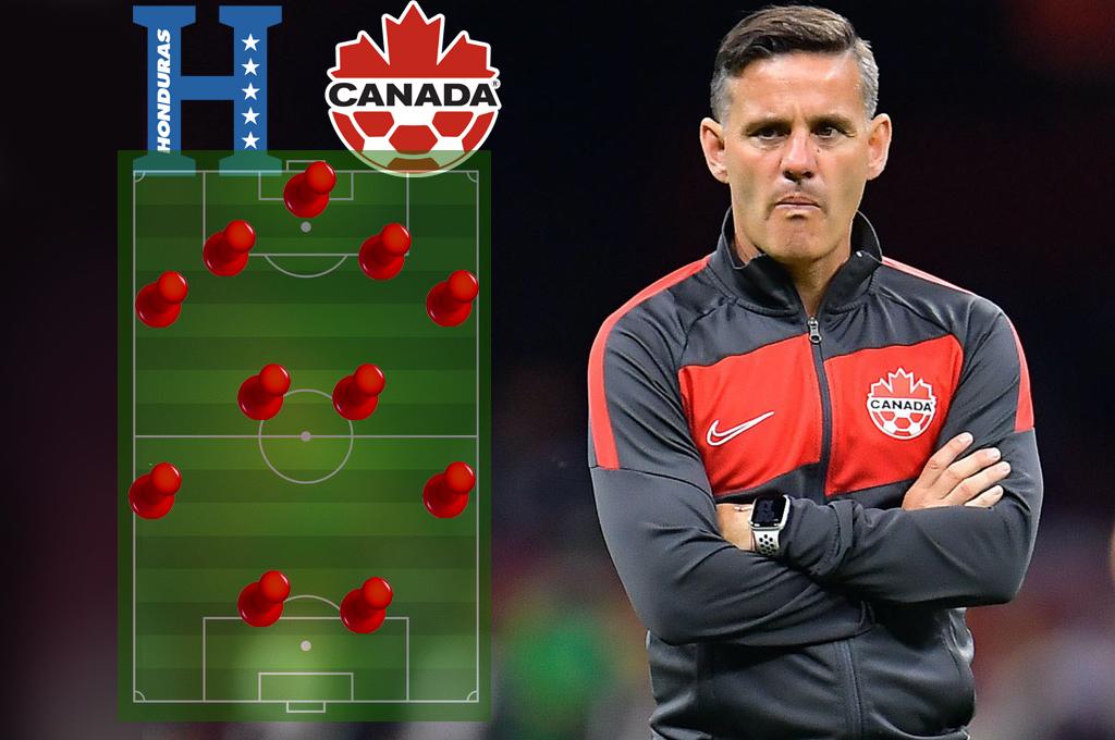 ¡Con todo a mantener el liderato! El 11 con el que Canadá buscaría dar un golpe de autoridad ante Honduras en el Olímpico