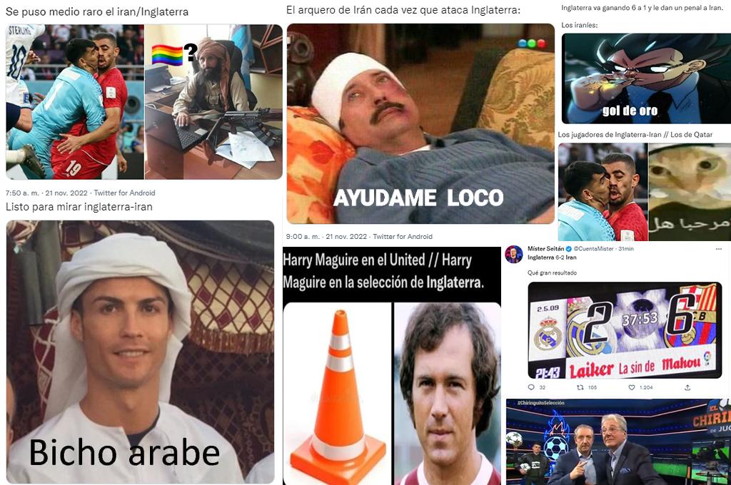 ¡Para morir de risa! Los divertidos memes que dejó la paliza de Inglaterra sobre Irán en el Mundial de Qatar